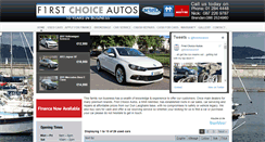 Desktop Screenshot of firstchoiceautos.ie