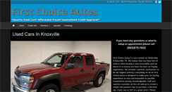 Desktop Screenshot of firstchoiceautos.com